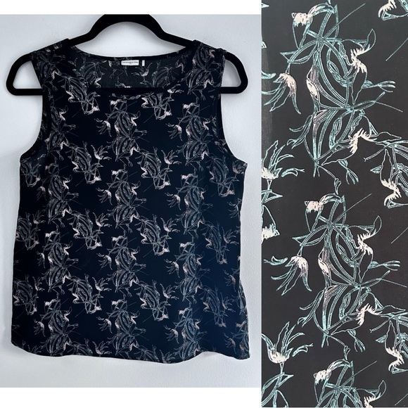 Jacqueline de Yong Tops - Silk Effect Jacqueline de Yong Tank Top, Size 4/XS